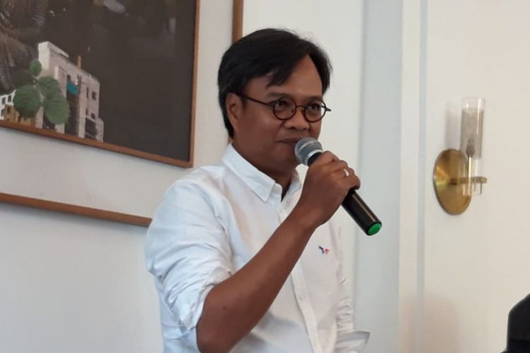 Direktur Utama AirAsia Indonesia Dendy Kurniawan di Jakarta, Senin (4/3/2019).