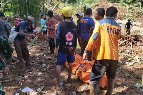 3 Hari Tertimbun, Korban Longsor di Lebak Ditemukan Meninggal