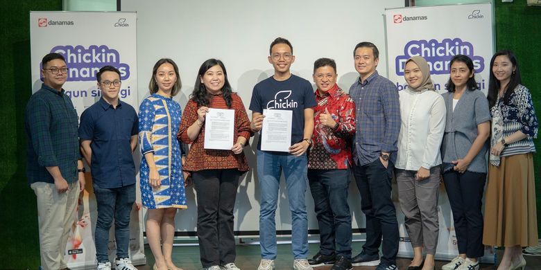 PT Pasar Dana Pnnjaman (Danamas) resmi menjalin kerja sama dengan perusahaan rintisan yang bergerak di bidang solusi teknologi berbasis internet of things (IoT) dan aplikasi manajemen kandang, PT Sinergi Ketahanan Pangan (Chickin). 