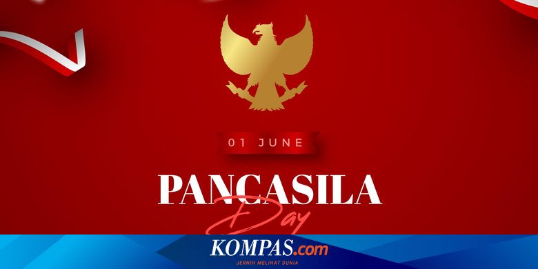 Link Twibbon Resmi dan Ucapan Hari Lahir Pancasila 1 Juni 2023 - Kompas.com - KOMPAS.com