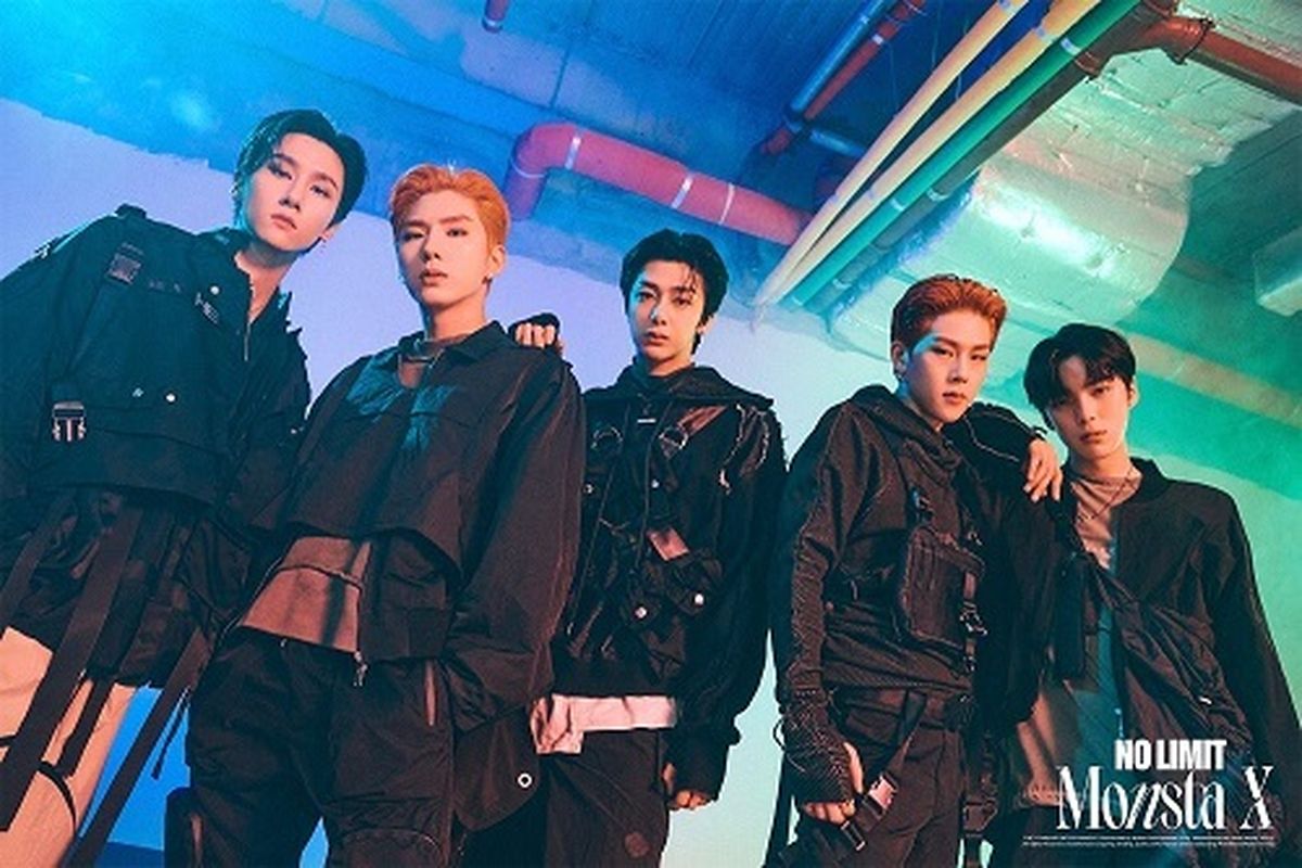 Wajah album terbaru Monsta X, No Limit