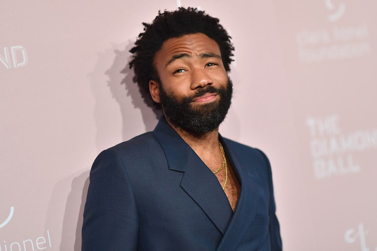 Artis musik Childish Gambino atau Donald Glover menghadiri Rihannas 4th Annual Diamond Ball di Cipriani Wall Street, New York City, pada 13 September 2018. 