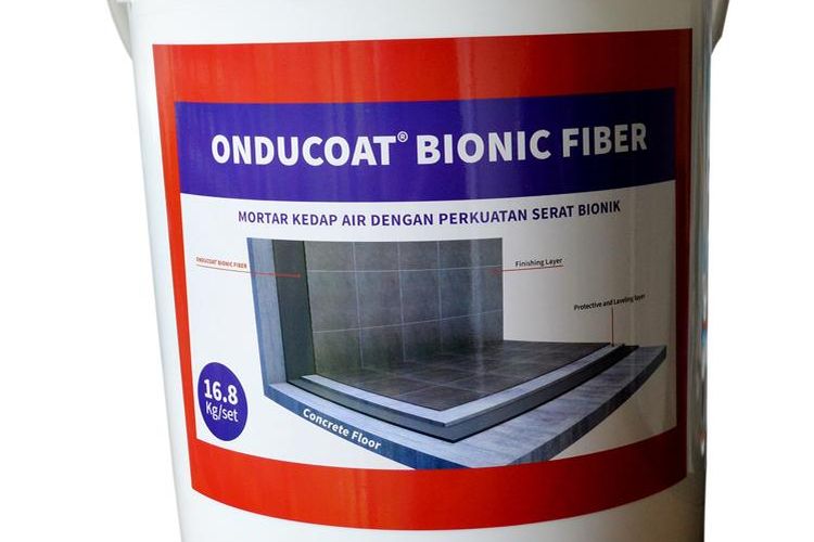 Onduline Indonesia Meluncurkan Pelapis Antibocor Onducoat Bionic Fiber