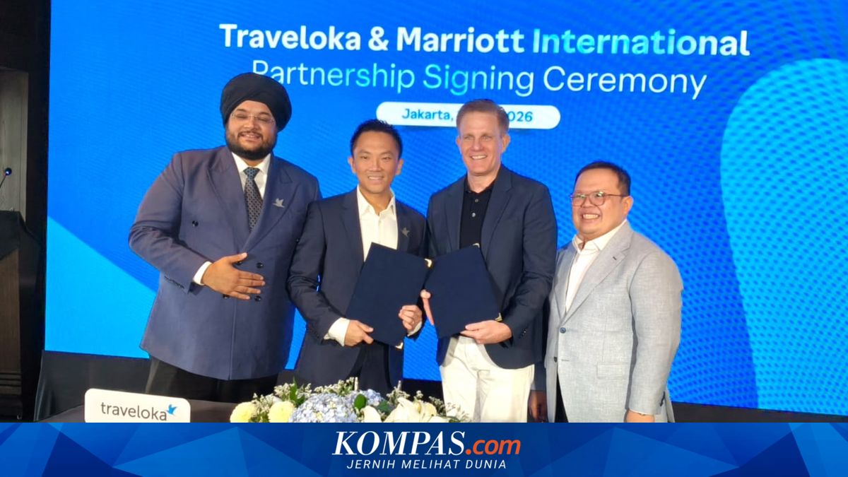 Traveloka Gandeng Marriott, RI Jadi Pasar Strategis Pariwisata Asia Pasifik