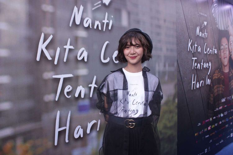 Sheila Dara saat di temui di Epicentrum XXI,Jakarta, Kamis (19/12/2019). Sheila Dara berperan sebagai Aurora dalam film NKCTHI.