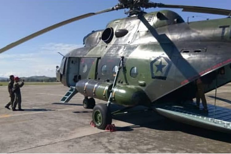 Helikopter MI-17 milik Penerbad TNI AD