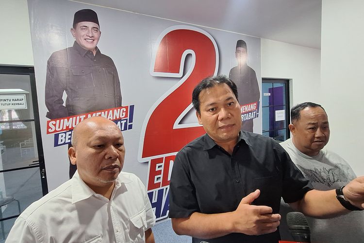 Dilempari Botol usai Debat, Tim Hukum Edy-Hasan Lapor Polisi     