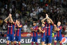 Hasil Liga Champions: Barcelona Pesta, Man City Comeback, PSG Menang