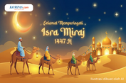 Ucapan Selamat Isra Miraj 2026 Sarat Doa untuk Orangtua