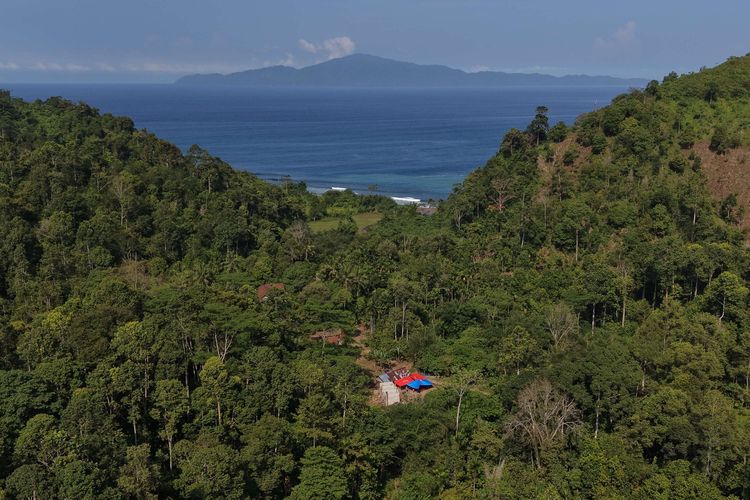 BERITA FOTO: Gubuk Reyot di Tengah Hutan Itu Ternyata Bangunan Sekolah