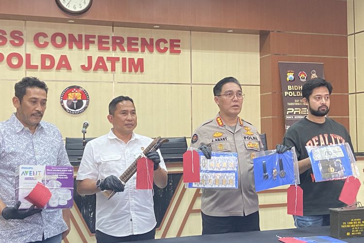 Beraksi 13 Kali, 4 Tersangka Pencurian Spesialis Rumah Kosong Ditangkap