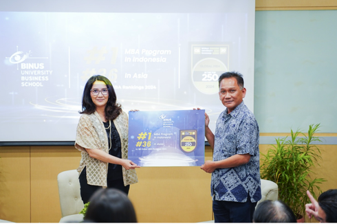 Program MBA Binus Business School Raih Peringkat Pertama Nasional Versi QS MBA Global 2024