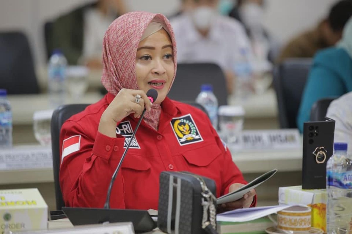 Anggota Dewan Perwakilan Daerah (DPD) RI Daerah Pemilihan (Dapil) Daerah Khusus Ibu Kota (DKI) Jakarta Fahira Idris 