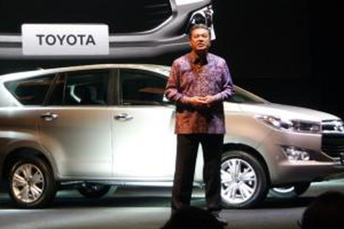 Bos desain Toyota Motor Corporation Hiroki Nakajima.
