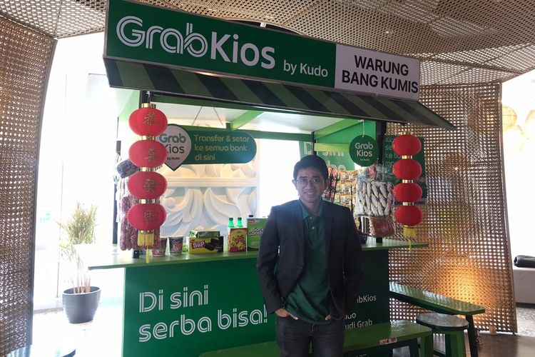 Head of GrabKios Agung Nugroho saat ditemui di kantor Grab, Kamis (30/01/2020).