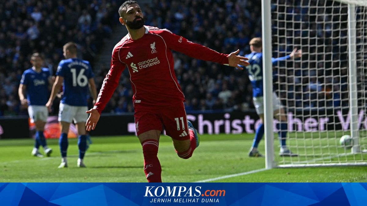 Hasil Everton vs Liverpool 1-2, The Reds Menang Dramatis di Derbi ...