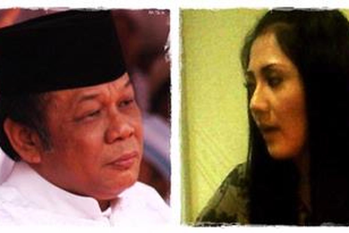 KH Zainuddin MZ dan Aida Saskia