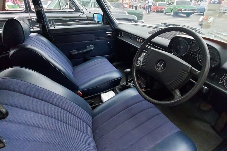 Modifikasi Mercedes-Benz W115 bergaya station wagon