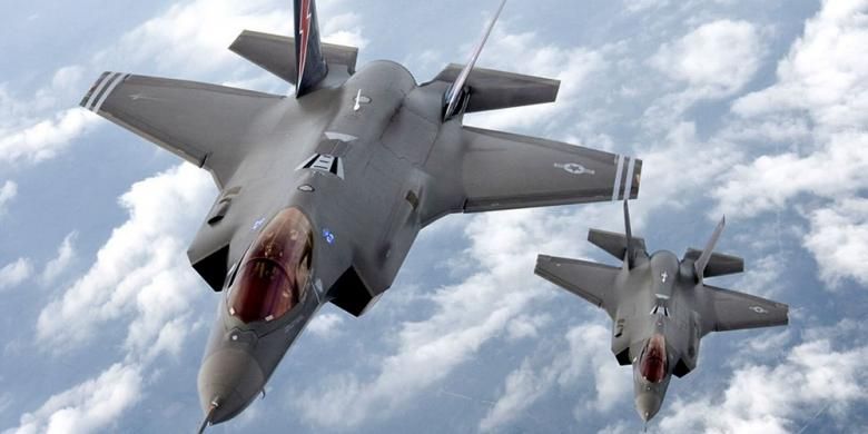 Pesawat tempur F-35 buatan Lockheed Martin Corp.