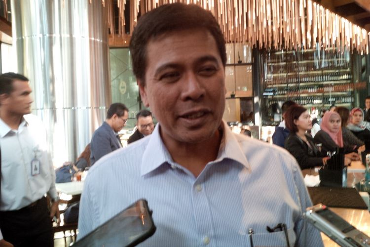 Direktur Bis‎nis Konsumer BNI, Anggoro Eko Cahyono di Jakarta, Senin (18/9/2017). 