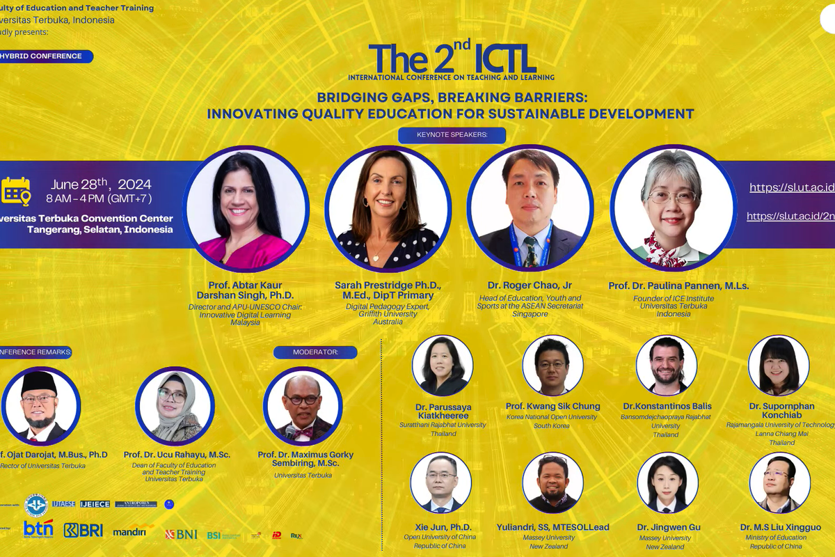 Ictl ICTL 2024 FKIP UT Perkuat Inovasi Pendidikan Berkualitas untuk ...