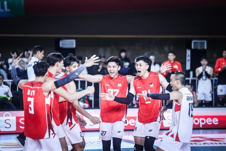 Hasil SEA V Cup 2026: Timnas Voli Indonesia Balas Tuntas Kamboja 3-0