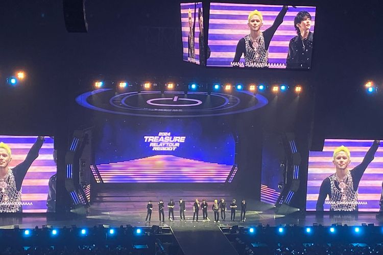 Momen Treasure Minta Rekomendasi Makanan ke Penggemar Saat Konser di Jakarta
