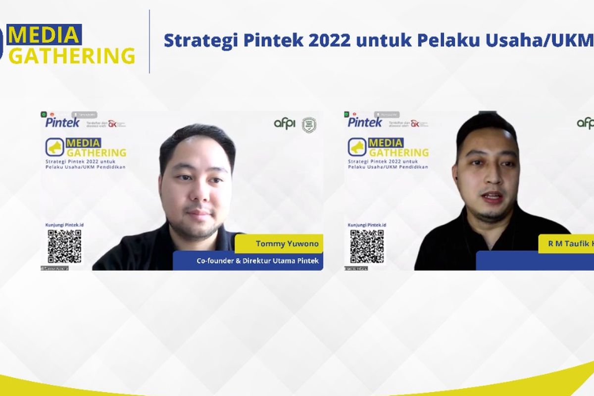 Co-Founder dan Direktur Utama Pintek Tommy Yuwono