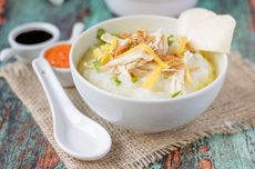 Resep Bubur Ayam Orak Arik Telur, Sarapan Praktis untuk yang Sedang Flu