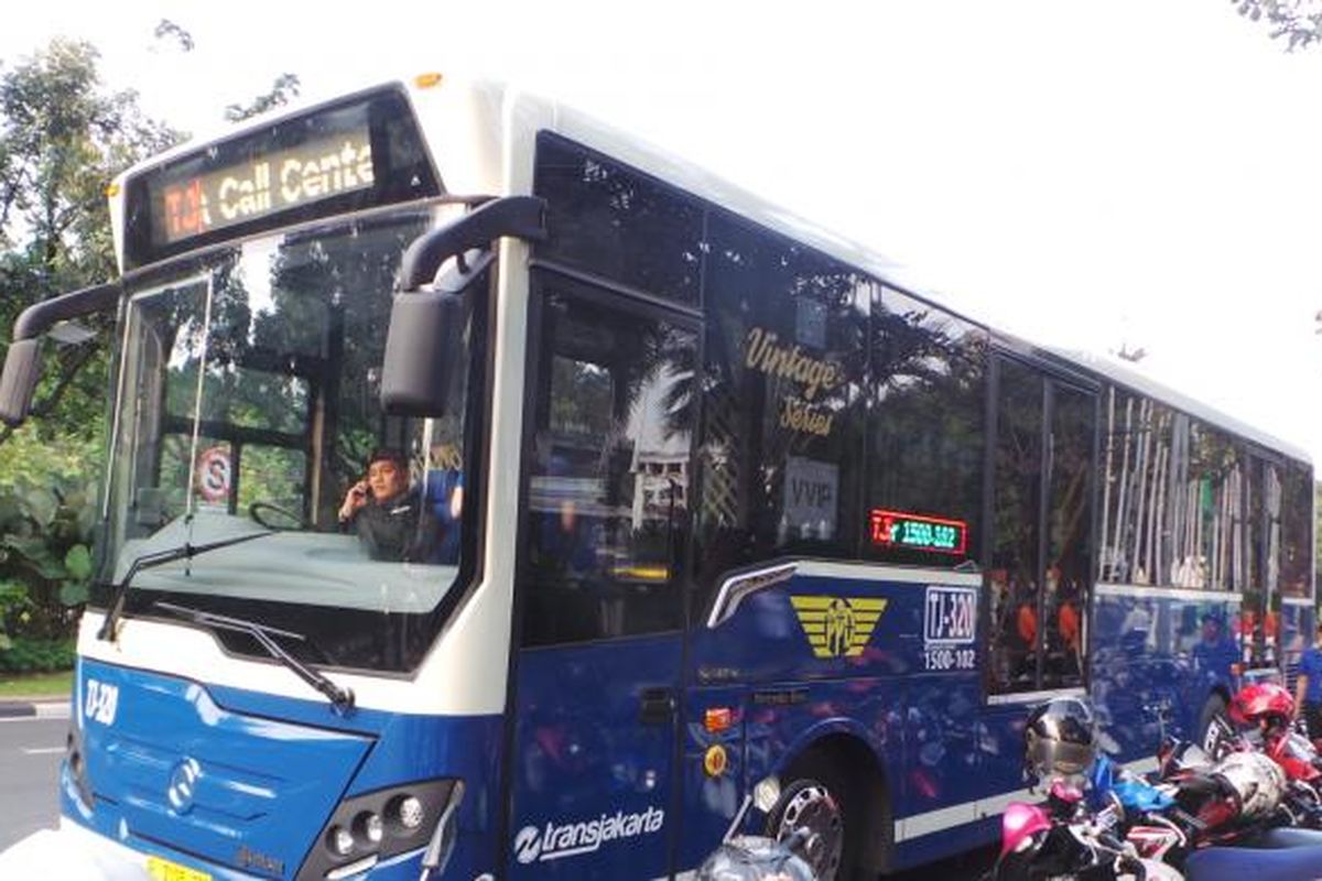 Bus Vintage PT Transjakarta 