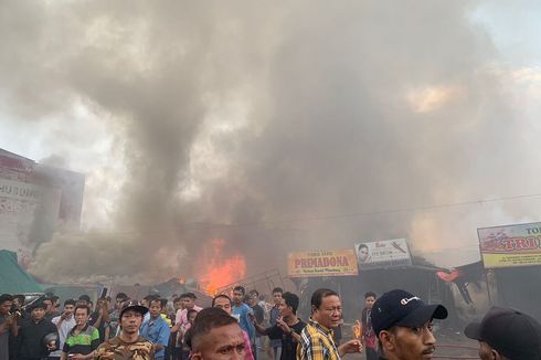 Pedagang: Pasar Cik Puan Pekanbaru Sudah 7 Kali Terbakar