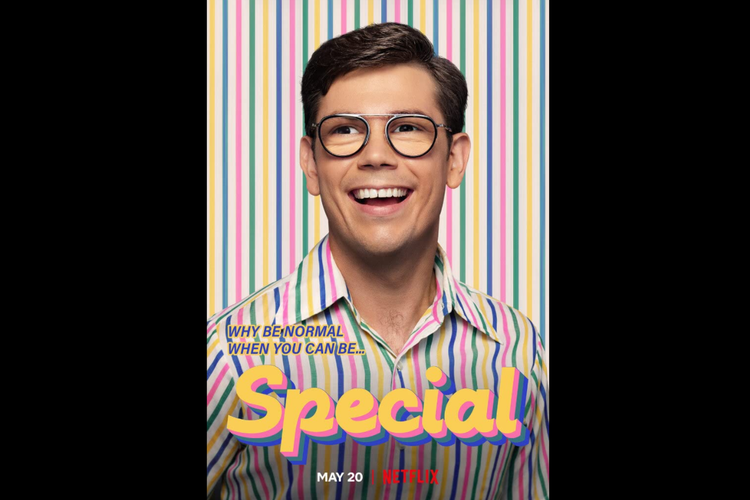 Ryan O'Connell dalam serial komedi Special (2021).