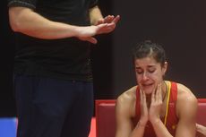 Carolina Marin Langsung Terbang ke Spanyol untuk Jalani Perawatan