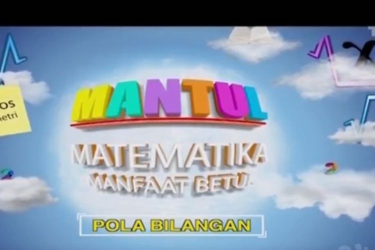 Tangkapan Layar Belajar dari Rumah TVRI