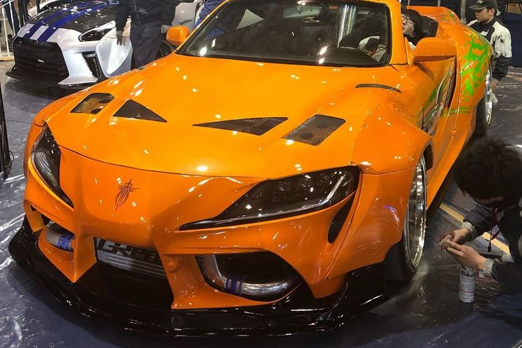 Toyota Supra Paul Walker muncul di Tokyo Auto Salon 