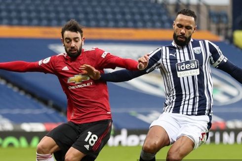 Hasil West Brom Vs Man United, Setan Merah Dibuat Frustrasi Tim Promosi