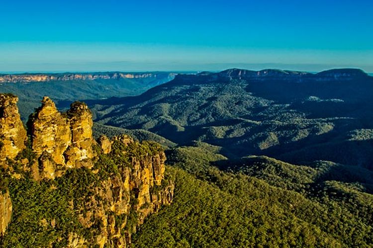 Three Sisters di Blue Mountains, Australia