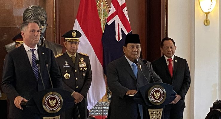 Wakil PM Australia ke Prabowo: Sangat Menyenangkan Beri Selamat secara Langsung ke Anda
