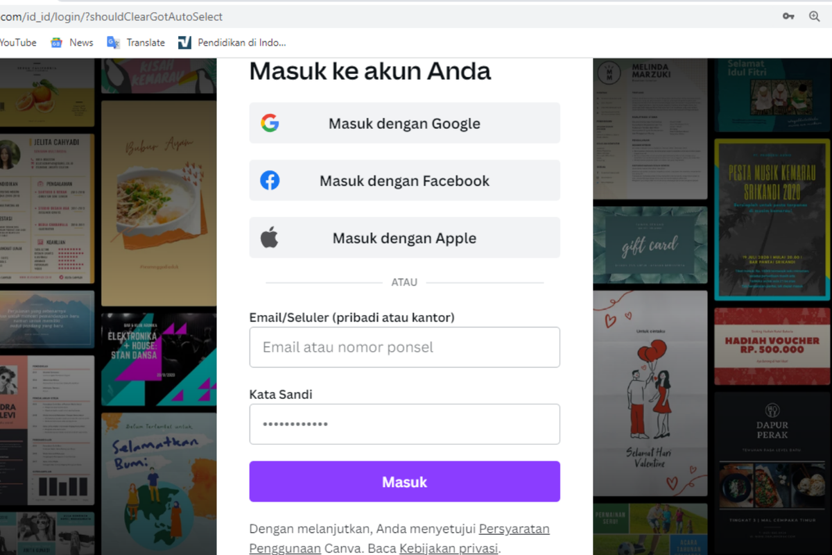 Cara Membuat Poster di Canva Lewat Laptop