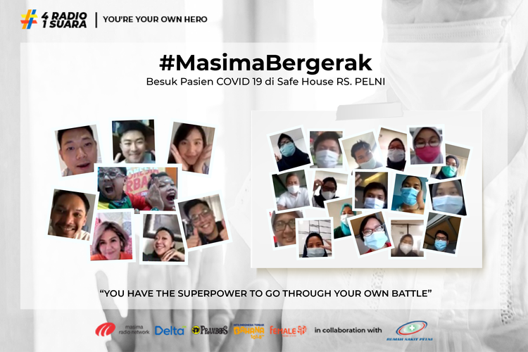 Acara #MasimaBergerak yang diselenggarakan Masima Radio Network (MRN), Selasa (10/11/2020) (Dok. MRN)