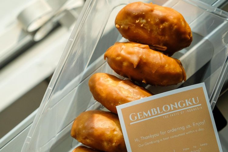Ilustrasi produk gemblong dari Gemblongku, usaha rumahan di Jakarta.