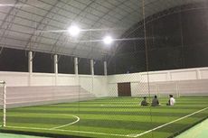 Ponpes Dapat Lapangan Futsal Sintetis