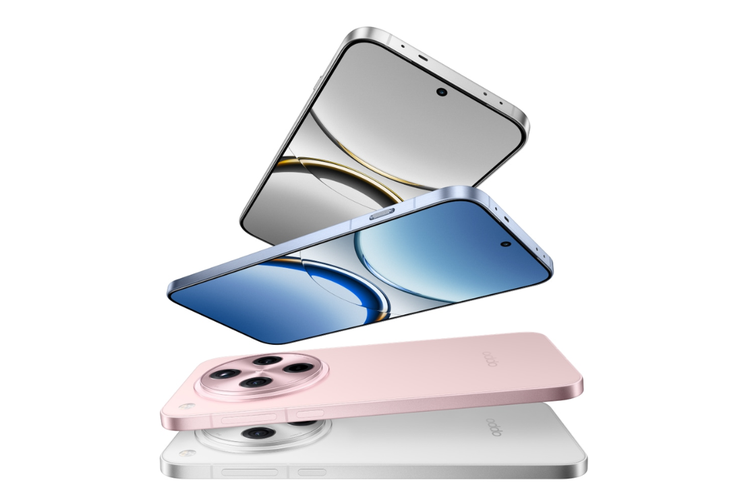 Di China, Oppo Find X8 ditawarkan dalam warna Starfield Black, Floating Light White, Chasing Wind Blue, dan Bubble Pink.