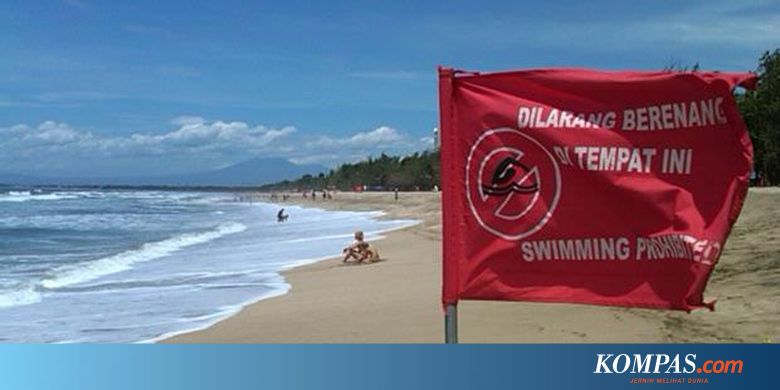 Turis Dilarang Berenang Di Pantai Kuta
