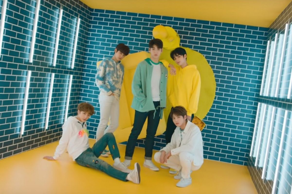 Boyband pendatang baru bentukan Big Hit Entertainment, TXT.