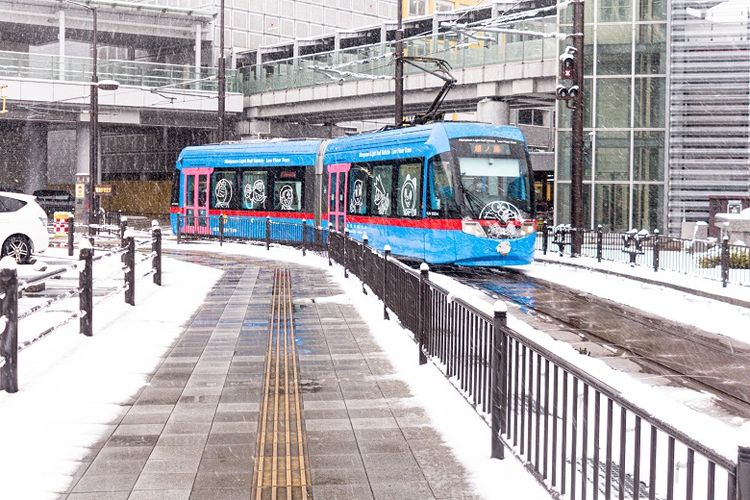 Doreamon Tram di Kota Takaoka, Jepang. Dok: Central Japan Tourism