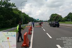 Lalin di Tol Jagorawi Padat, Akses Keluar Puncak Bogor Ditutup Sementara