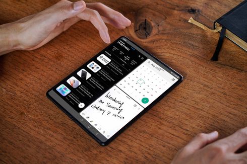 Kamera Tersembunyi Galaxy Z Fold 3 Baru Muncul di Layar Saat Selfie, Ini Rahasianya