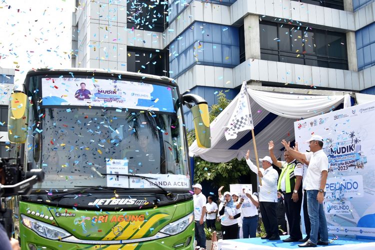 PT Pelabuhan Indonesia (Persero) Group menggelar mudik gratis Lebaran 2023, mendukung program mudik gratis Kementerian Badan Usaha Milik Negara (BUMN). Tahun ini, tersedia kuota 7.300 penumpang dengan rincian 3.650 pergi dan 3.650 pulang.
