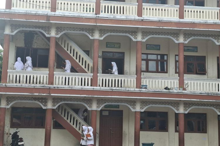 Aktivias santri Ponpes Cipasung. Foto diambil pada 6 Desember 2025.